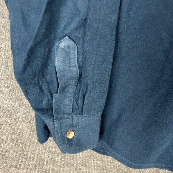 Vintage Five Brother Flannel Men's Heavy Button Up Chamois Flannel Shirt SZ XL - Picture 8 of 8